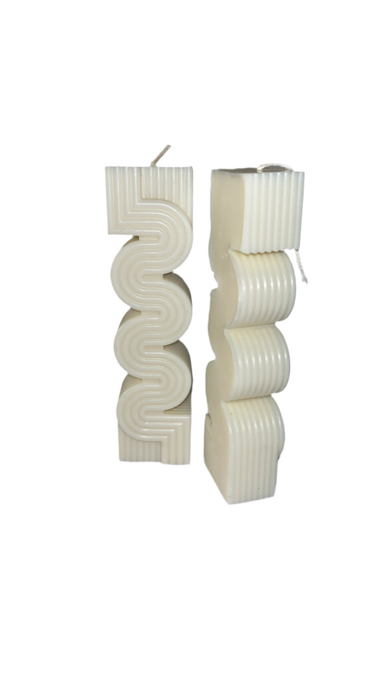 Bougie Grande Ondulée