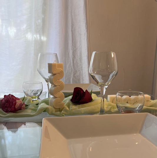 Bougie Grande Ondulée