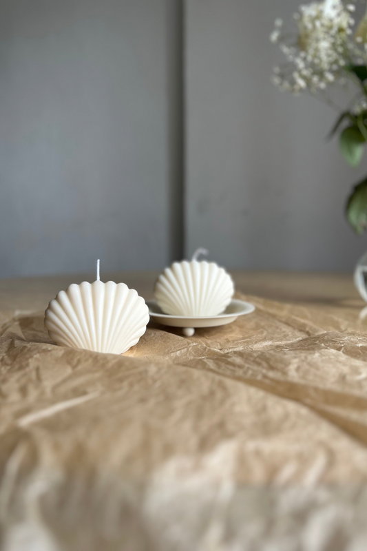 Bougie Coquille non parfumée